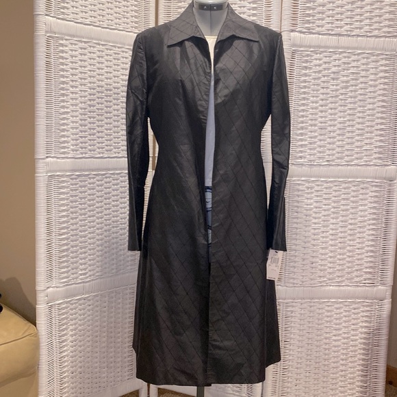 Anne Klein Jackets & Blazers - NWT Anne Klein Silk Duster Coat Size 12